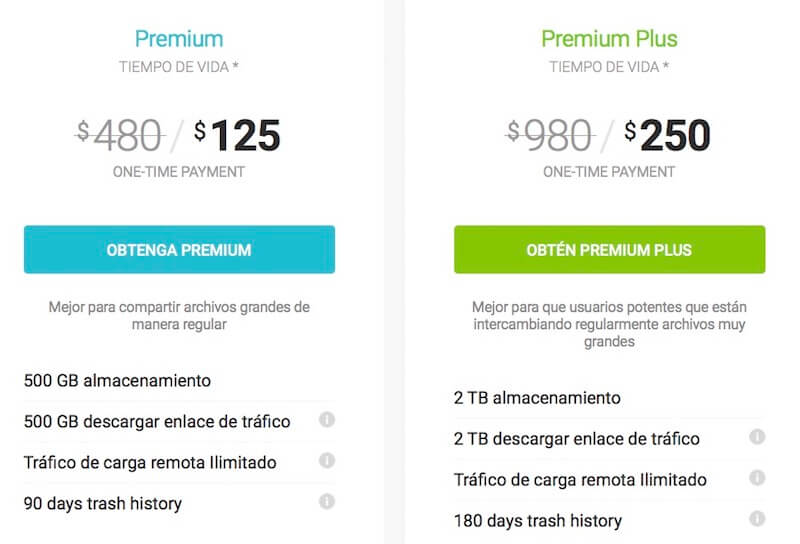 Oferta lifetime pCloud